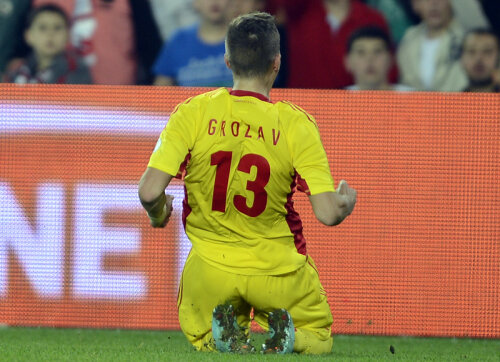 Gicu Grozav a asigurat victoria României în meciul cu Turcia.