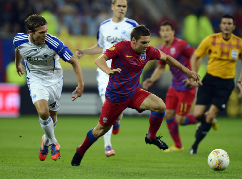 După victoria cu FC Copenhaga (1-0), alte 3 puncte luate cu Molde joia viitoare ar transforma-o pe Steaua în favorita grupei