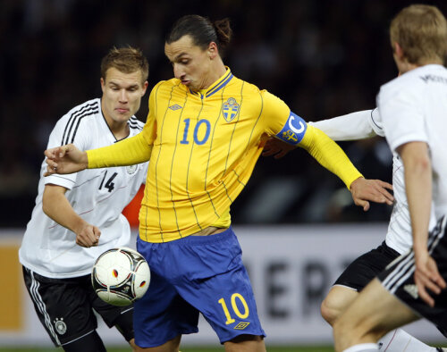 Golul lui Ibrahimovici a ajutat Suedia să revină în meciul cu Germania