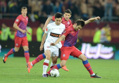 Cosmin Matei şi Raul Rusescu se vor duela mîine seară în Derby de România