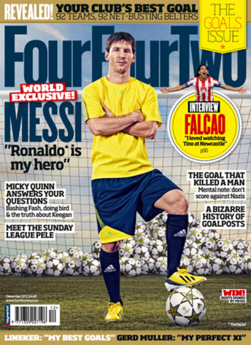 Aşa arată coperta revistei FourFourTwo