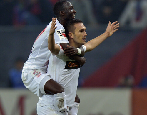 Alexe şi Boubacar s-au bucurat doar în prima repriză