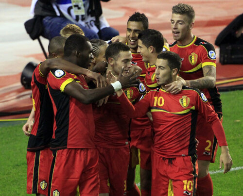 Belgia este pe primul loc în Grupa A în preliminariile Cupei Mondiale.