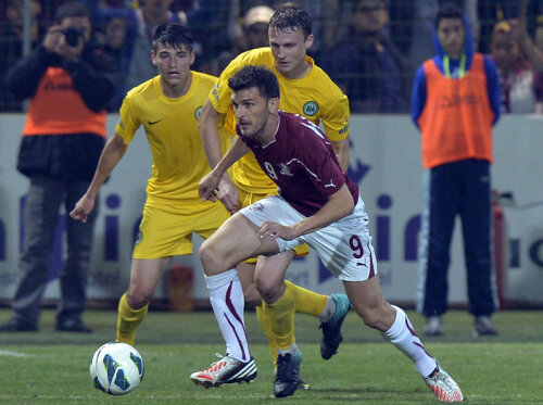 Bilaşco a jucat patru meciuri la Rapid, dar n-a marcat niciun gol.