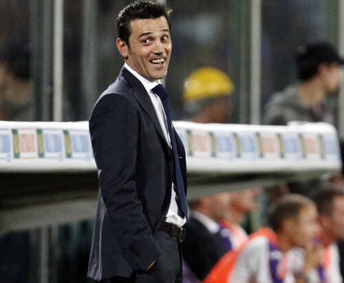 Montella are motive să zîmbească. Fiorentina e liderul meciurilor de acasă, nici un eșec și doar două goluri primite // Foto: Reuters