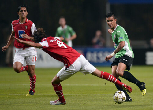În tur, CFR s-a impus la Braga cu 2-0, 