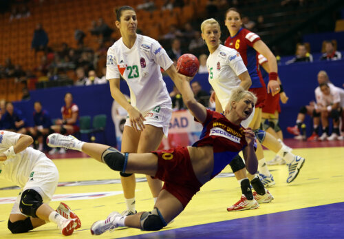 Ionela Stanca a înscris de trei ori aseară, dar nu a fost suficient pentru victorie // Foto: Marius Ionescu (Novi Sad)