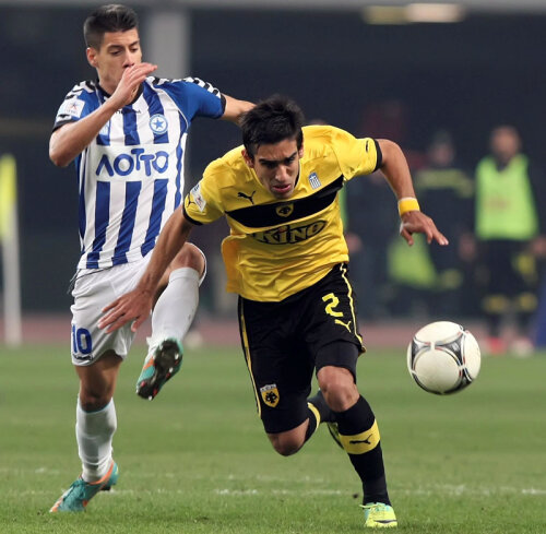 Kontoes a fost integralist în meciul AEK - Atromitos, 1-1, fiind folosit ca mijlocaș stînga