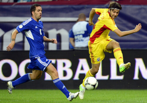 Rusescu l-a schimbat pe Marica în minutul 65 al meciului cu Andorra