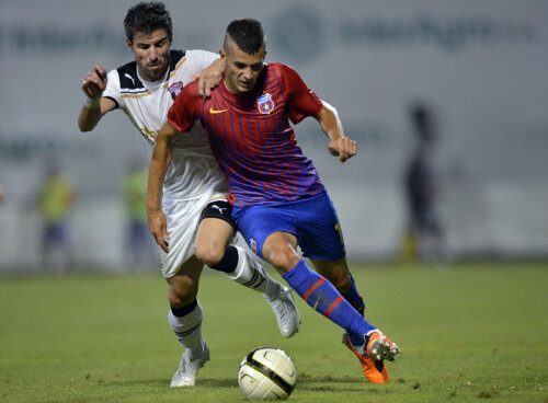 Valeriu Lupu a jucat doar o repriză la Steaua