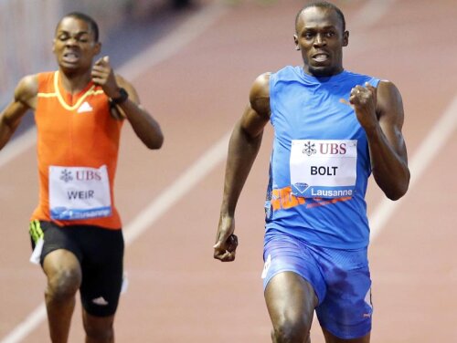 Usain Bolt vrea să se întreacă pe sine însuşi.