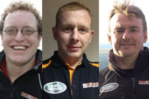 John Winskill, Justin Birchall şi Lee Townsend, membrii echipei Race2Recovery implicați în accident
Sursa foto: mirror.co.uk
