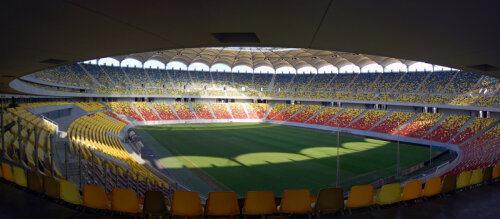 Stadionul Naţional Arena a găzduit şi o finală de Europa League, anul trecut.