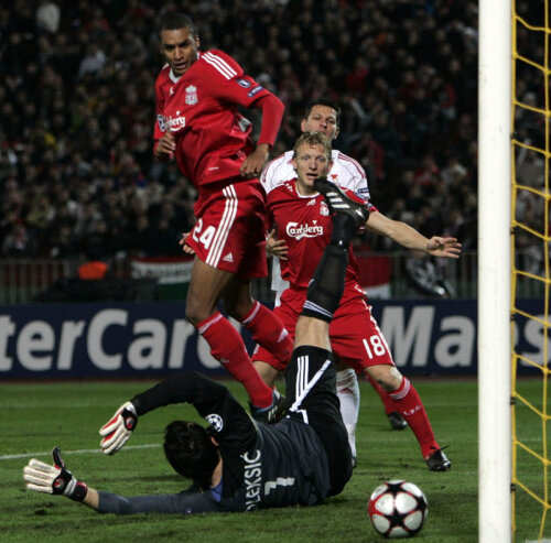 Muntenegreanul Poleksici a fost învins de Ngog în minutul 4 al returului cu Liverpool, dar Debrecen a cedat și acasă tot doar cu 1-0