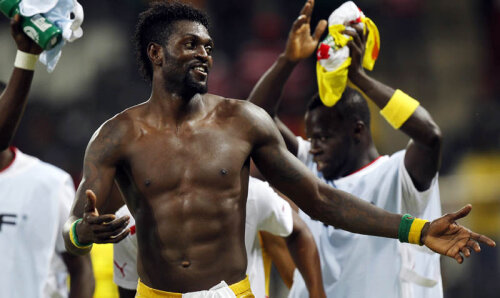 Adebayor a marcat doar un gol pentru Togo la Cupa Africii pe Națiuni, contra Algeriei (2-0)