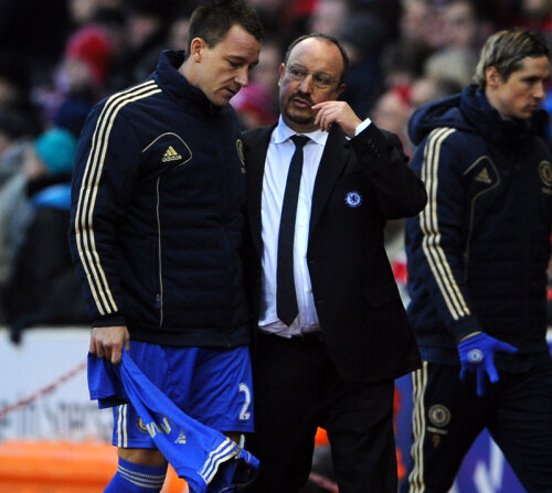 O posibilă împăcare între Benitez și Terry pare acum imposibilă