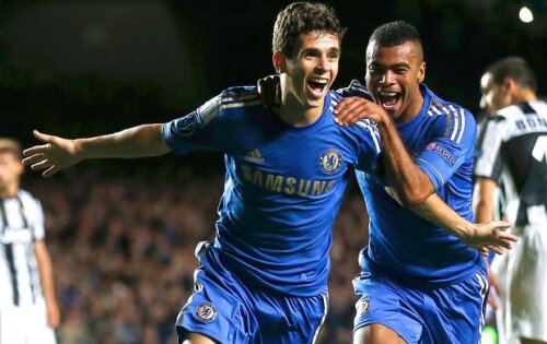 Oscar l-a impresionat pe Raţ la dubla dintre Chelsea şi Şahtior Foto: Reuters