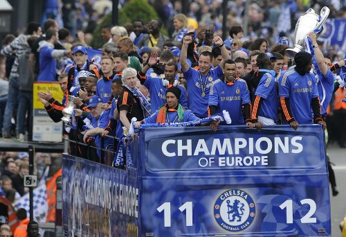 Chelsea este deţinătoarea en-titre a Ligii Campionilor