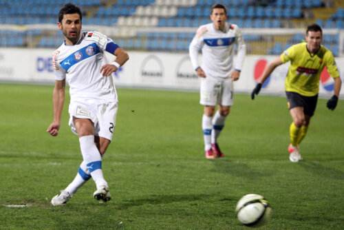 Nicolae Dică are 7 goluri marcate în acest sezon, fiind golgeterul echipei.