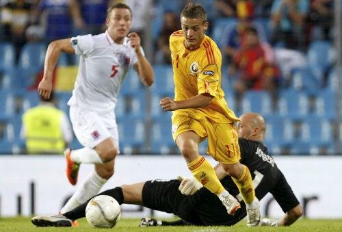Deşi extremă dreapta, Torje a marcat pentru România de patru ori în 2012 şi o dată în 2013