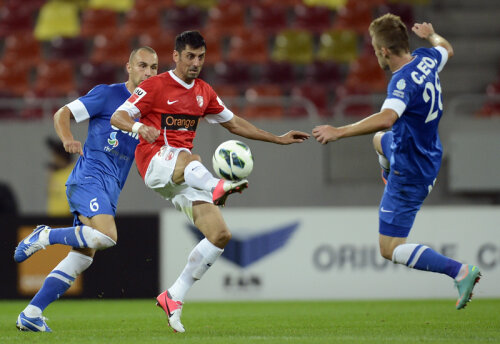 Dănciulescu a marcat în tur, la 3-0 pentru Dinamo, în meciul în care l-a egalat pe Ștefănescu, 490 de partide, în topul all-time al prezențelor în Liga 1