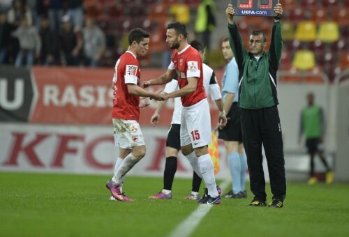 Steliano Filip a fost titular cu U Cluj etapa trecută