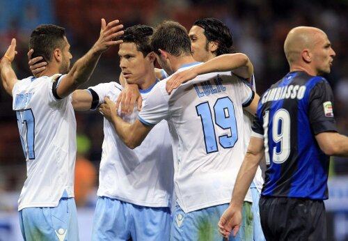 Lazio Roma vs Inter Milano: bucuria lui Hernanes, foto: reuters