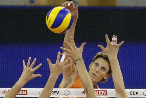 Ingrid Visser a fost campioană europeană cu Olanda în 1995