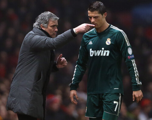 Cristiano nici nu ascultă sfaturile tactice ale lui Mourinho // Foto: Guliver/GettyImages