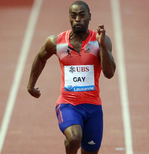 9,69 secunde este recordul personal al lui Tyson Gay la 100 m