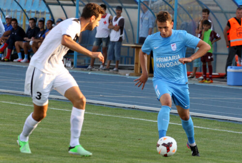 Tigoianu și ai lui au reușit prima victorie în Liga 1 din istoria echipe // Foto: Sorin Danielciuc Telegraf - Constanţa