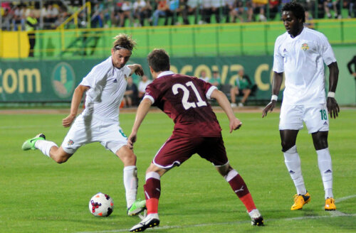Liviu Antal a fost omul meciului, cu un gol şi un assist