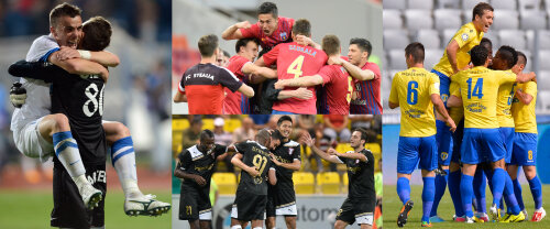 Pandurii, Steaua, Astra şi Petrolul continuă cursa în Europa.