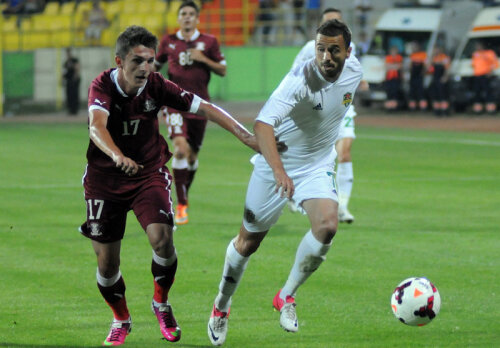 Sînmărtean a început în forță sezonul, înscriind un gol spectaculos, în meciul cu Rapid, scor 2-1, în runda inaugurală