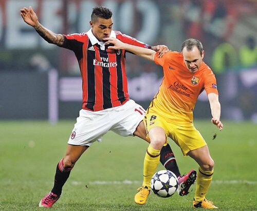 Un duel Milan - Barcelona s-ar putea reedita și în grupa Stelei din Ligă