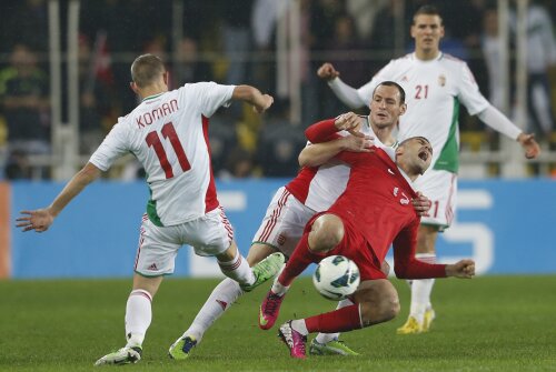 Burak e cel mai periculos jucător ofensiv al Turciei: cu Ungaria, a marcat pentru 1-1 la Istanbul