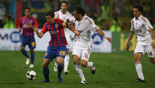 Și la meciul cu Galatasaray, în 2008, Steaua a scos tot un 2-2 în deplasare și s-a calificat