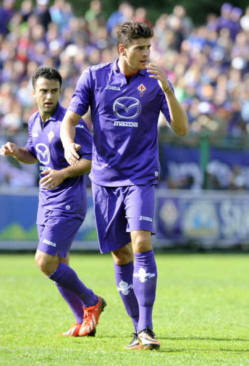 Mario Gomez este vedeta italienilor de la Fiorentina