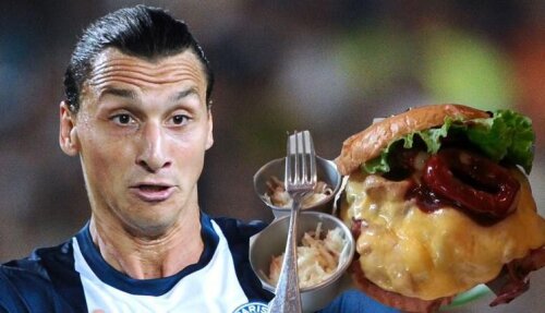 Ibrahimovici a dat 30 de goluri în campionat în primul an la PSG, iar fiecare gol a însemnat un euro în prețul burgerului său