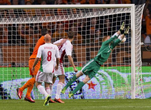 Golul lui Van Persie Foto: Reuters