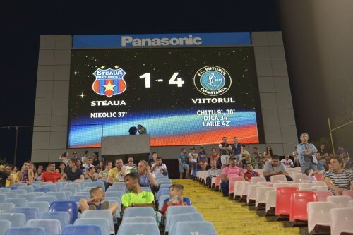 La pauza meciului cu Steaua, Viitorul avea deja patru goluri înscrise în Ghencea