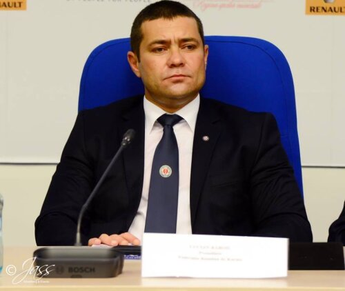 Lucian Băroiu, preşedintele FR Karate