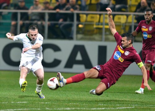 6-3 pentru CFR Cluj a fost raportul ocaziilor la partida de aseară