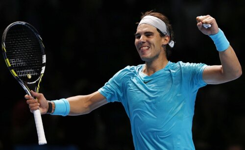 Bucuria lui Rafa Nadal la finalul meciului de ieri cu Stan Wawrinka // Foto: Reuters