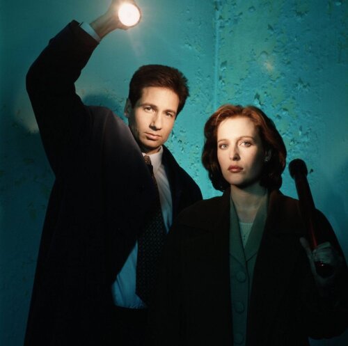 David Duchovny şi Gillian Anderson, actorii care au făcut celebre personajele Fox Mulder şi Dana Scully