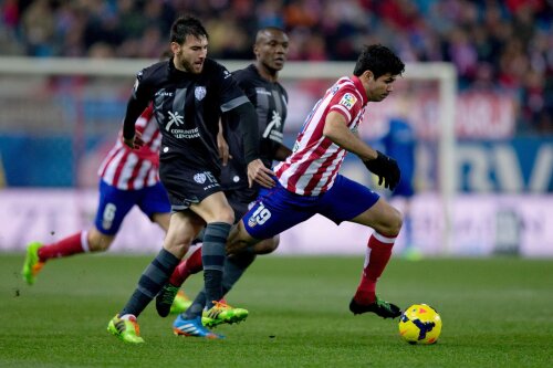 Diego Costa, mereu cu un pas înaintea fundaşilor adverşi // Foto: Guliver/GettyImages