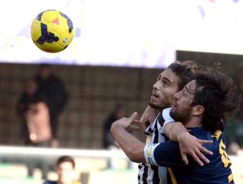 Toni a ajuns la 11 goluri, la unul distanță de recordul lui Mutu, cel mai bun marcator al lui Hellas într-un sezon de Serie A