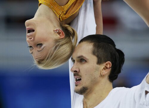 Tatiana Volosojar şi Maxim Trankov, foto: reuters