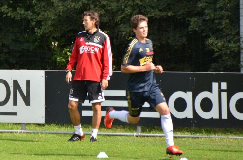 George Ogăraru a intrat vara trecută în staff-ul tehnic de la echipa a doua a lui Ajax