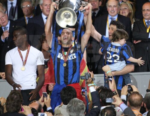 Cristi Chivu a cîștigat Liga Campionilor cu Inter
